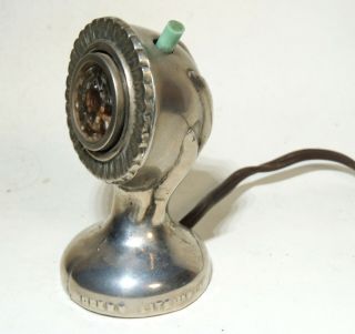 Modern - Lite Cigar Lighter Electric Mica Antique Vtg Art Deco Hand Microphone