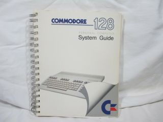 Commodore 128 Personal Computer System Guide Book Over 400 Pages 3