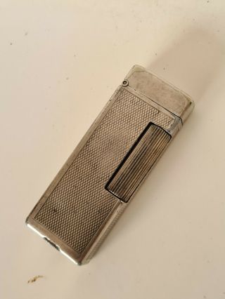 Vintage Dunhill Rollalite Petrol Lighter (2) 2