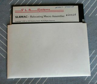 Slr Systems Slrmac Z80 Assembler For Cp/m - 80,  Intel Mnemonics