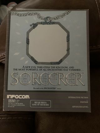Sorcerer By Infocom - Ti - 99/4a - Complete And Inserts.  Rare.