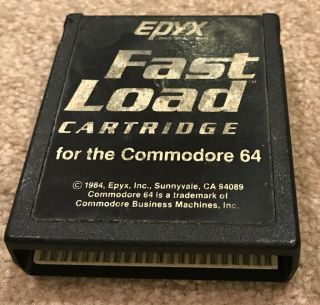Vintage Epyx Fast Load Cartridge Commodore 64 C64