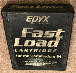 Vintage EPYX Fast Load Cartridge Commodore 64 C64 2