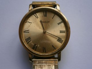 Vintage Gents Wristwatch Tissot Mechanical Watch Spares 2141 Swiss