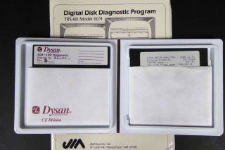 J&m Systems Disk Drive Analysis Software For Radio Shack Trs - 80 Model Iii & 4