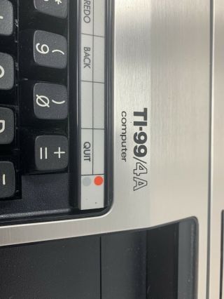 Texas Instruments TI - 99/4A Home Computer & Box - Not 3