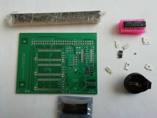 DIY Trapdoor memory card for Amiga 500/500 Plus 512k with Real Time Clock RTC 2
