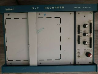 Heath Schlumberger X - Y Xy Recorder - Model Sr - 207 - Powers On