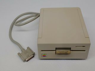 Apple 5.  25 Drive | A9m0107 | External Floppy Drive | Apple Ii,  Iic,  Iie,  Iigs