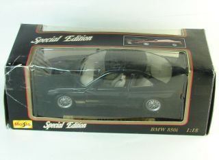 Bmw 850i 1996 1:18 Maisto Special Edition Vintage Collectible Die Cast Car Nib