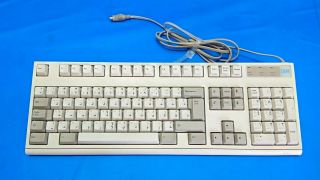 Ibm Arabic & English Clicky Keyboard Computer 1396489 Ps/2 Vintage 1992 Uk