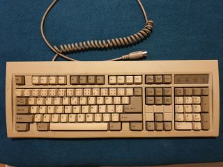 Vintage Pc At Chicony Kb - 5191 Clicky Keyboard 5din For Retro 286 386 486 Pc