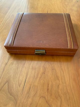 Alfred Dunhill Leather Travel Cigar Humidor