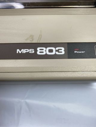 Commodore MPS - 803 Dot Matrix Printer 2