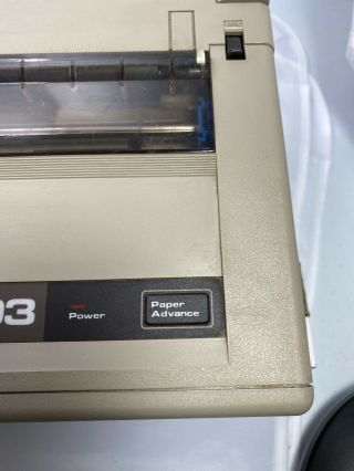 Commodore MPS - 803 Dot Matrix Printer 3