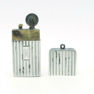 Vintage Austrian Meb Max Bernhardt Sterling Silver Pocket Lighter