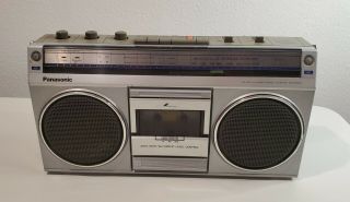 Vintage Panasonic Rx - 4940 Radio Stereo Boombox Music Portable Ghettoblaster Vtg