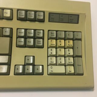 Vtg Mitsumi Keyboard Model KPQ - E99YC AT / XT For Repair,  Some Keys Not 3