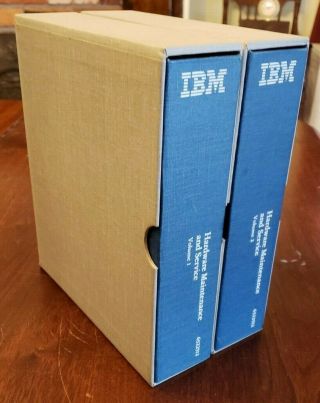Vintage 1984 Ibm Computer Manuals Vol 1,  2 Hardware Maintenance & Service 6322512