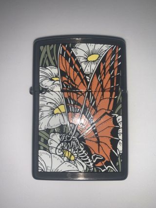 Vintage Zippo 1996 Butterfly Lighter | BARRETT SMYTHE | VERY RARE | 2