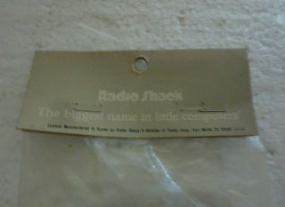NOS Tandy Radio Shack 26 - 1207B Cassette Recorder Interface Cable S - 49 2