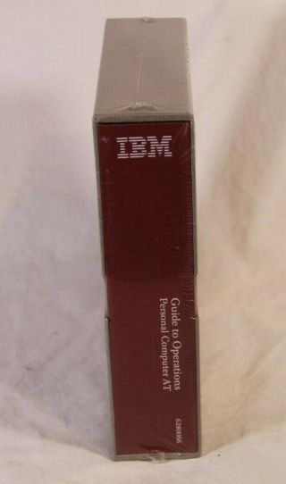 Ibm Guide To Operations Personal Computer At For Ebay User Mcse_w2