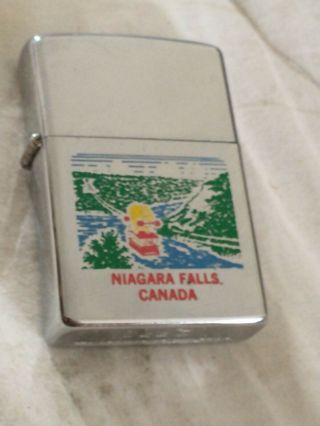 Vintage Niagara Falls Canada Zippo Lighter