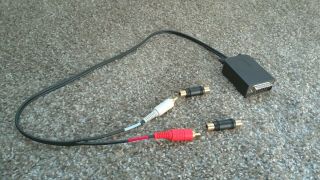 Apple Iic 2c Db15 Color Composite Video & Audio Adapter Cable Plus Bonus