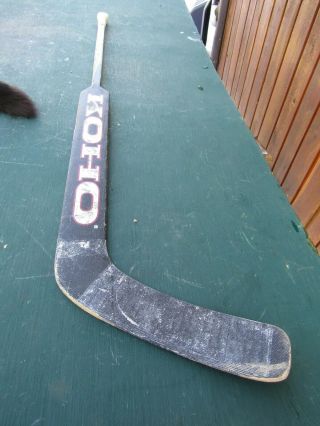 Vintage Wooden 56 " Long Hockey Stick Goalie Koho