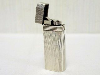 [cartier] Gas Lighter Silver Color Ignition Confirmation