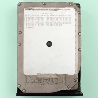 Maxtor XT 1140 120MB 5.  25” Full Height MFM Hard Disk Drive 3.  2KGS FAULTY 2