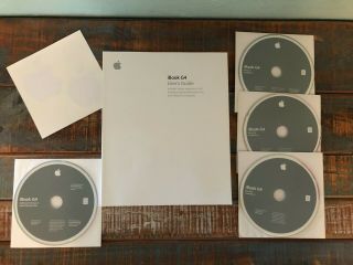 Apple Ibook G4 User Guide And Mac Os 10.  3 And Install Discs 2004 Vintage