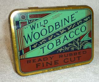 Wild Woodbine - Ready Rubbed Fine Cut - Tobacco Tin - 2oz