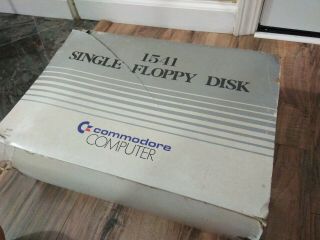 Vintage Commodore 64 1541 Single Drive Floppy Disk Computer Parts Repair