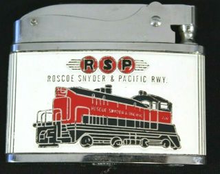 Roscoe Snyder Pacific Railway Railroad Lighter Brother - Lite Automatic