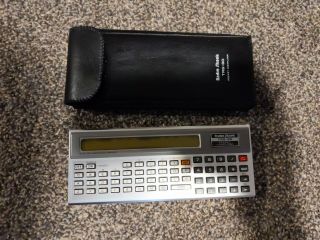 Radio Shack Trs - 80 Pocket Computer With Case Cat.  No.  26 - 3501