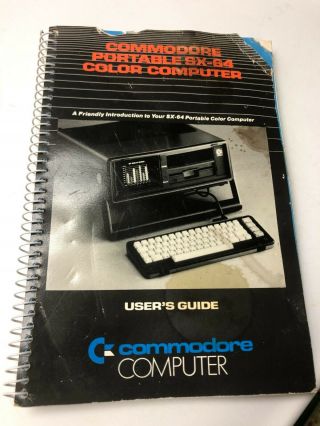 Commodore Sx - 64 User Guide -