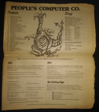Vintage People ' s Computer Company Vol 4 1 July 1975 3