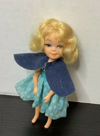 Uneeda U.  D Co Vintage Tiny Teen Mini Doll 5 "