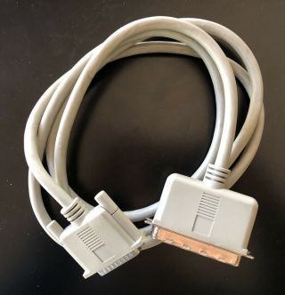 Vintage DB25 to CN50 SCSI Cable 6FT Apple? 3