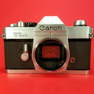 Vintage Canon Tlb 35mm Film Slr Camera Body Only Made In Japan - &