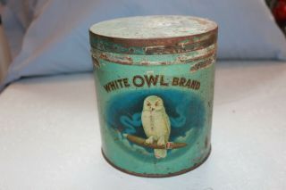 White Owl Cigar Tin Imperial Tobacco Co.