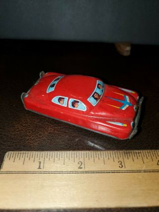 Vintage 1950s Tin Toy Car - Space Age Theme