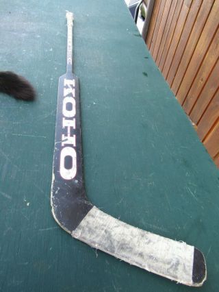 Vintage Wooden 56 " Long Hockey Stick Goalie Koho 400