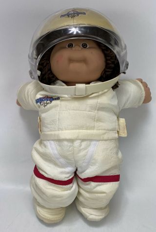 1985 Cabbage Patch Kids Young Astronaut Series,  Little Girl W/ Pigtails - No Box