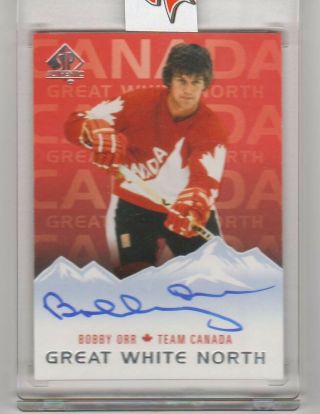 Bobby Orr Gwn - 80 Great White North Auto 2017 - 18 Sp Authentic