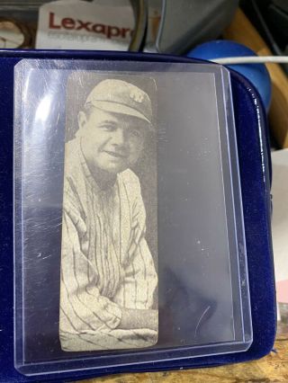 Rare Babe Ruth Baseball Card