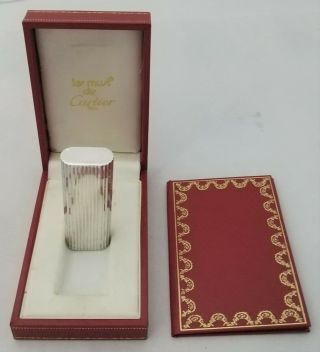 Vintage Cartier Lighter Silver - Plated