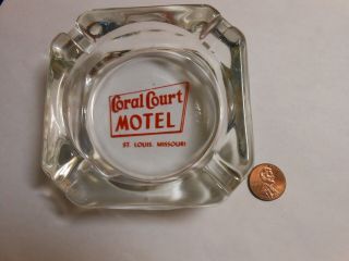 Famous Route 66 Coral Court Motel Ashtray