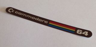 Commodore 64 Badge Label Nameplate Logo C64 - Classic 2